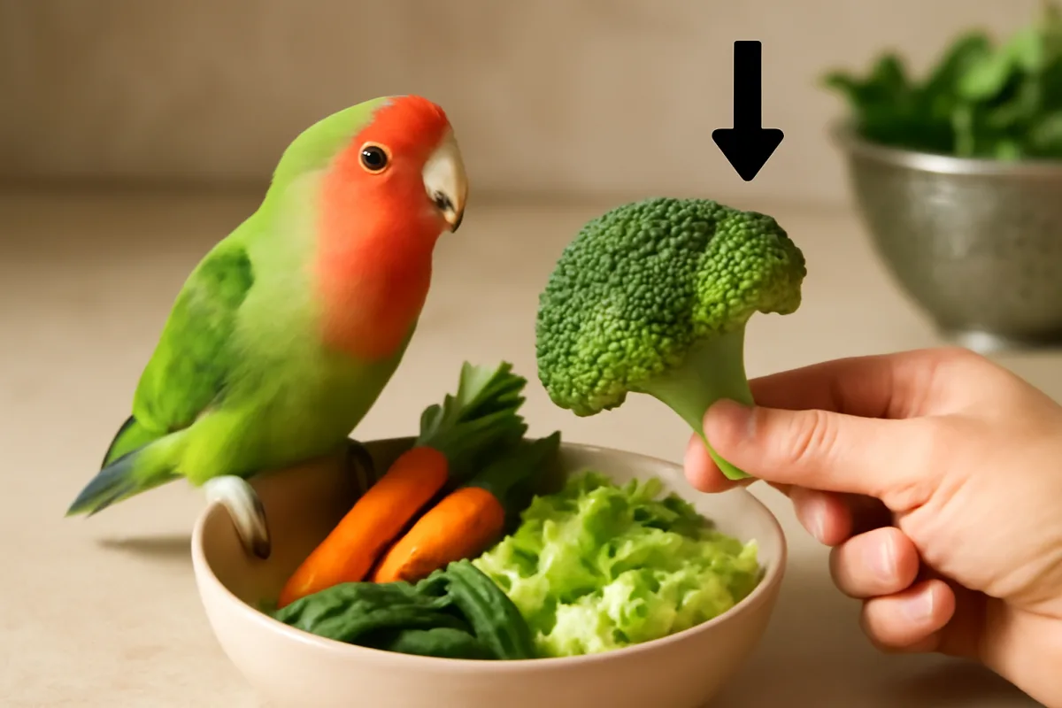 Vegetali freschi nella dieta degli inseparabili: errori comuni da evitare assolutamente