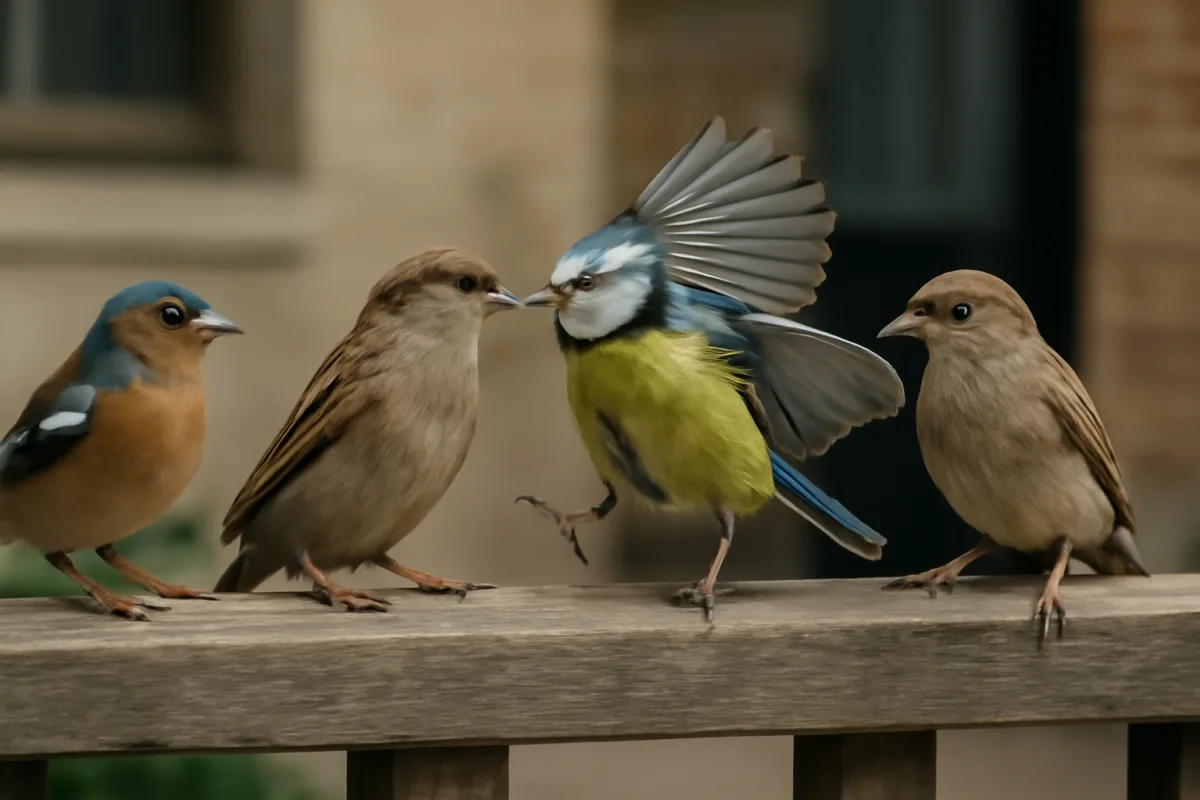 Interazione tra uccellini di specie diverse: convivenza possibile oppure no?
