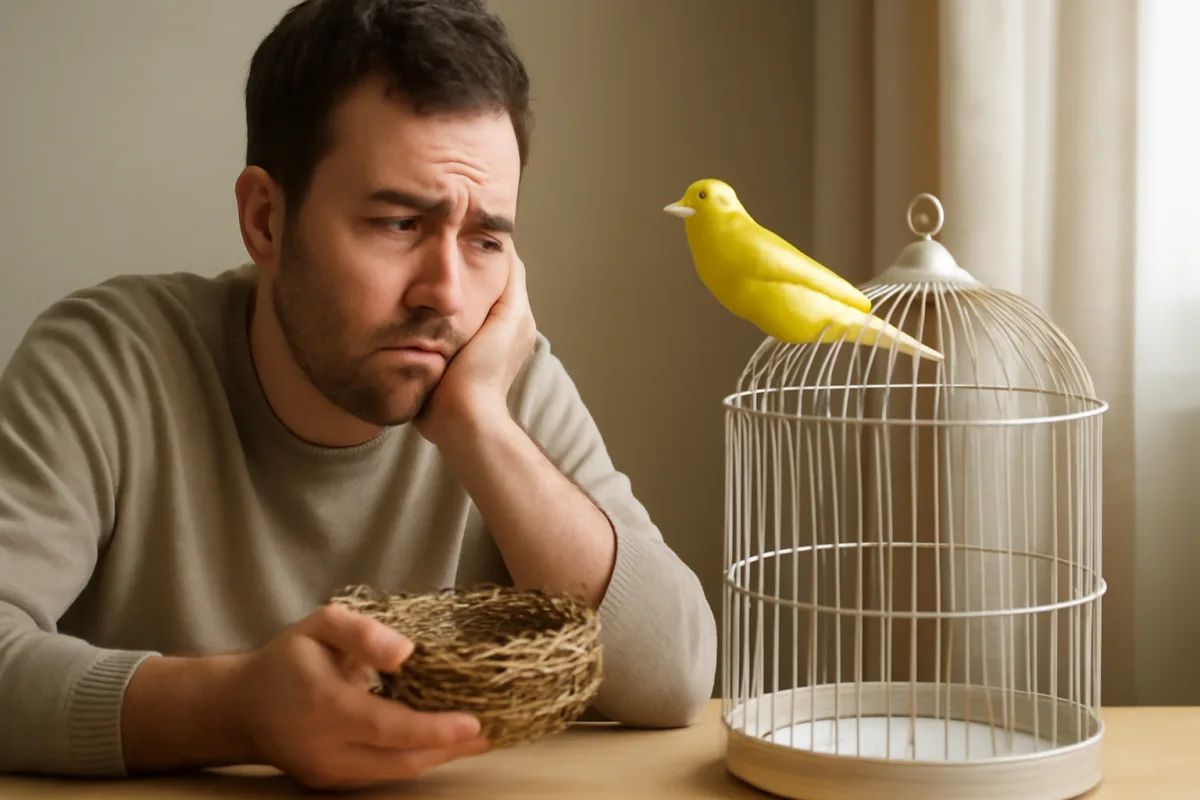 Il mio canarino non fa il nido: cause frequenti e accorgimenti utili