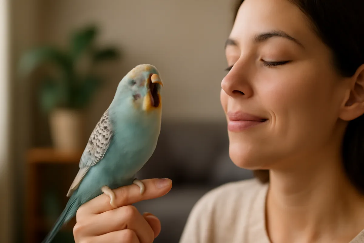 Perché il mio pappagallino sbadiglia spesso? segnali di benessere o sintomi nascosti